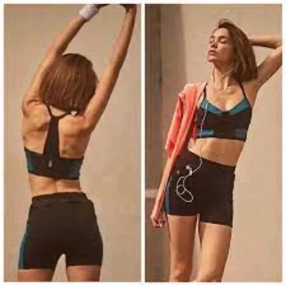 FP Movement | Ticket to Paradise Sport Bra Free People Peacock Various